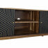 Фото #6 товара ТВ шкаф DKD Home Decor Чёрный Натуральный Деревянный 130 x 40 x 57 cm