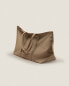 Фото #3 товара Сумка из ткани с большим объемом ZARAHOME Large fabric tote bag