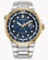 Citizen Men's Endeavor Eco-Drive Blue Dial Watch - BJ7144-52L NEW