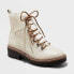 Women's Leighton Winter Boots - A New Day Off-White 6