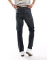 ASOS DESIGN stretch slim jeans in vintage dark wash