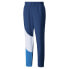Фото #3 товара Puma Clyde Water Repellent Basketball Pants Mens Blue, White Casual Athletic Bot