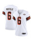 Фото #1 товара Women's Baker Mayfield White Cleveland Browns 1946 Collection Alternate Game Jersey