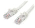 Фото #8 товара StarTech.com Cat5e Ethernet Patch Cable with Snagless RJ45 Connectors - 5 m - White - 5 m - Cat5e - U/UTP (UTP) - RJ-45 - RJ-45