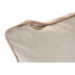 Cushion DKD Home Decor 50 x 15 x 50 cm Beige Pink Aluminium Traditional 50 x 1 x 50 cm