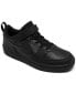 Little Kids Court Borough Low Recraft Adjustable Strap Casual Sneakers From Finish Line