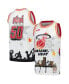 Фото #1 товара Men's x Tats Cru White Miami Heat Hardwood Classics Fashion Jersey