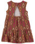 Baby Geo Print Sleeveless Dress NB