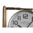 Фото #2 товара Настенное часы DKD Home Decor Стеклянный Позолоченный Белый Железо (36 x 9 x 38 cm)