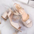 Фото #3 товара Sandals on the post of Sergio Leone W SK139F beige