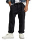 Toddler and Little Boys Cropped Cotton Twill Pants