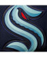 Men's Deep Sea Blue Seattle Kraken Logo AEROREADY Pullover Sweater