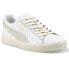 Puma Clyde Base Lace Up Mens White Sneakers Casual Shoes 39009101