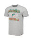 Фото #3 товара Men's Heathered Gray Distressed Miami Dolphins Dozer Franklin Lightweight T-shirt