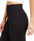 Women's Compression High-Waist Side-Pocket 7/8 Length Leggings, Created for Macy's
