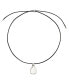 Фото #1 товара Rebl Jewelry puff Teardrop Pendant Necklace