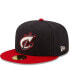 Фото #1 товара Men's Navy Columbus Clippers Authentic Collection 59FIFTY Fitted Hat