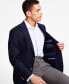 Фото #7 товара Men's Modern-Fit Solid Navy Blazer