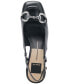 Фото #4 товара Women's Melli Slip-On Hardware Slingback Block-Heel Pumps