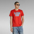 ფოტო #1 პროდუქტის G-STAR 3D Dotted short sleeve T-shirt