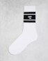 Фото #1 товара ASOS DESIGN sock with game on slogan in white