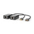 Фото #4 товара Nedis USB 2.0 Active Extension Cable A Male - A Female 50.0 m Black - Black - 0.48 Gbit/s - 0.2 m