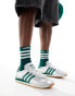 Фото #1 товара adidas Originals Country OG trainers in silver and green