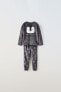 Фото #1 товара 1–6 лет/ пижама из поларфлиса с вышивкой «пингвин» ZARA