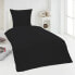 Фото #3 товара Комплект постельного белья One-Home Uni черный 135 x 200 см