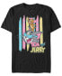 Фото #1 товара Men's Tom Jerry 90s Pastel Sunglasses Tj Short Sleeve T-shirt