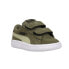 Фото #2 товара Puma Smash V2 Suede Slip On Boys Size 5 M Sneakers Casual Shoes 365178-32