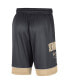 ფოტო #4 პროდუქტის Men's Charcoal, Gold Florida State Seminoles Fast Break Shorts