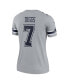 ფოტო #2 პროდუქტის Women's Trevon Diggs Silver Dallas Cowboys Inverted Legend Jersey