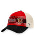 ფოტო #1 პროდუქტის Men's Red, Black Distressed Chicago Blackhawks Heritage Vintage-Like Trucker Adjustable Hat