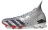 Кроссовки Adidas Predator Freak FG Silver