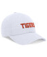 ფოტო #2 პროდუქტის Men's White Clemson Tigers 2024 On-Field Club Adjustable Hat