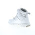 Avenger Flight Alloy Toe SD10 A7473 Womens White Wide Leather Work Boots