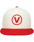 Фото #3 товара Men's Cream, Red Vargas Campeones Team Fitted Hat
