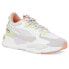 Фото #2 товара Puma RsZ Candy Lace Up Womens White Sneakers Casual Shoes 38858702