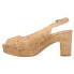 VANELi Garlyn Sling Back Womens Brown Casual Sandals 308707
