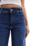 Фото #7 товара Mango baggy wide leg jeans in blue