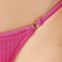 Seafolly Standard Tie Side Brazilian Bikini Bottom, Sea Dive Fuchsia Rose, 6