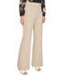 Polished High Waist Wide Leg Trousers