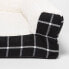 Window Pane Plaid Pillow Couch Dog Bed - L - Boots & Barkley