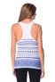 Sam Edelman Womens White/Blue Casual Sleeveless Tank Top 122399 Size X-Small - фото #2