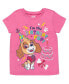 ფოტო #1 პროდუქტის Toddler Girls Skye Rubble Chase Marshall Birthday T-Shirt