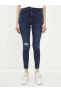 Фото #9 товара LCW Jeans Yüksek Bel Süper Skinny Fit Cep Detaylı Kadın Jean Pantolon