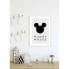 Wandbild Mickey Mouse Silhouette