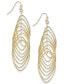 Navette Multi-Ring Drop Earrings, Created for Macy's