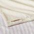 King Heavyweight Linen Blend Stripe Pillow Sham Natural - Casaluna